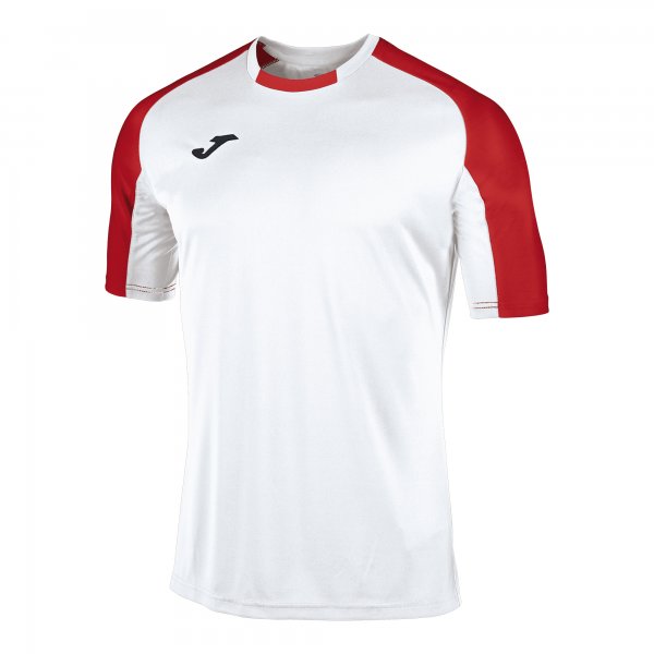 Camiseta Técnica ESSENTIAL Blanco-Rojo