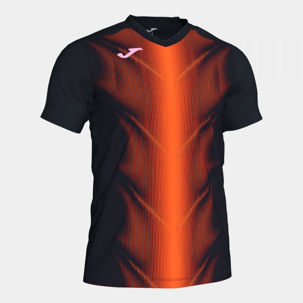 Camiseta OLIMPIA Negro-Naranja