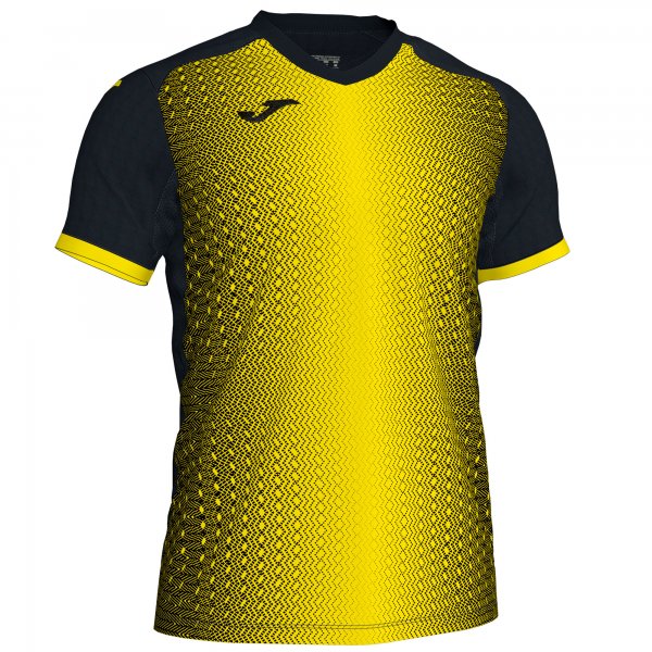 Camiseta SUPERNOVA Negro-Amarillo