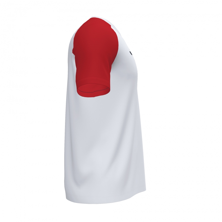 Camiseta Técnica ACADEMY IV Blanco-Rojo Joma | Zeno Deportes – Tienda Online De Ropa Deportiva