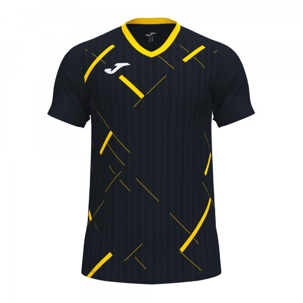 Camiseta Técnica TIGER III Negro-Amarillo