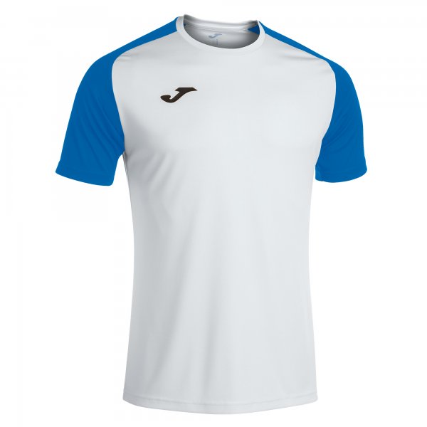 Camiseta Técnica ACADEMY IV Blanco-Azul Royal