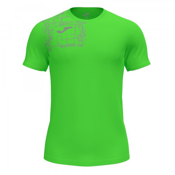 Camiseta Running ELITE VIII Verde Flúor